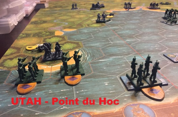 US Rangers ready to take Point du Hoc (click to enlarge)