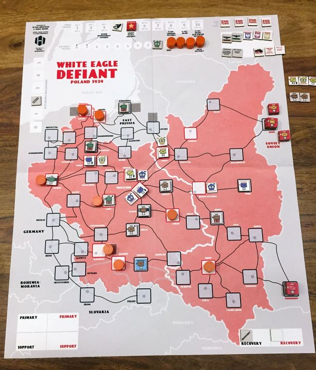 After Turn 4; VPs at 8. The entry of Soviet forces is inevitable.