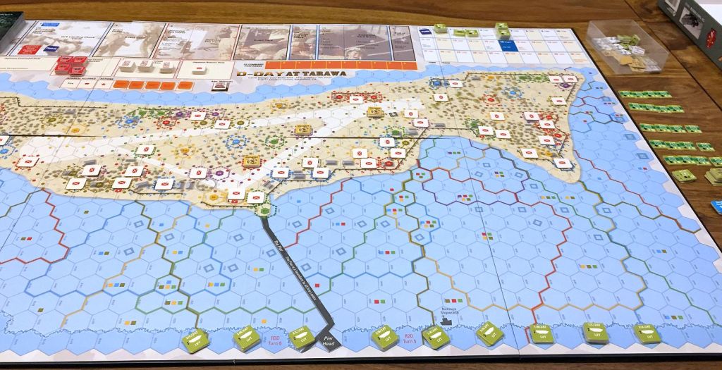 Ready, steady go! Turn 1 - US Marines ready to land!