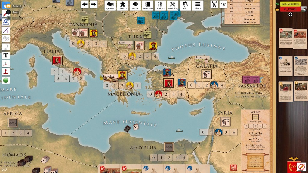 I tried to move to Asia then but two-pronged attack from Marek almost wiped me out!