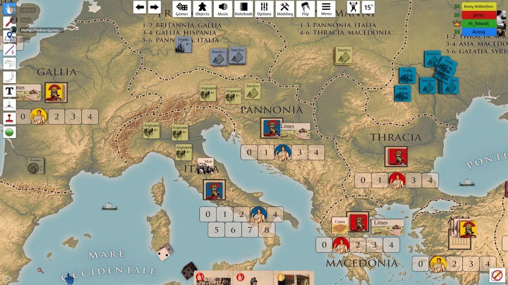 And then Marek grasped Rome with two hands and never released the grip! No barbarian nor Mob stopped him!