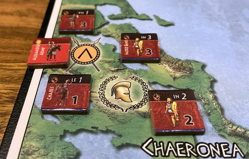 First things first. Macedonian army enters Sparta.