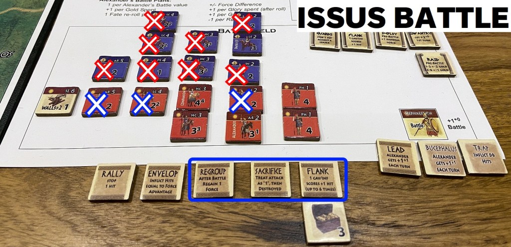 Very bloody battle, where my three favourite battle plans also helped enormously. Some insights were also very useful.