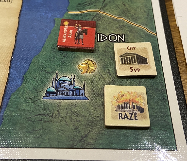 Last step of Campaign - Intimidating and Razing Sidon.