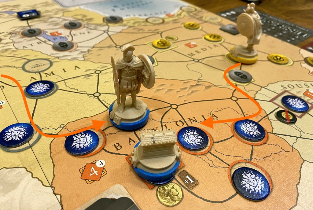 The Yellow faction is converging on Babylon/Perdiccas. How will it end?