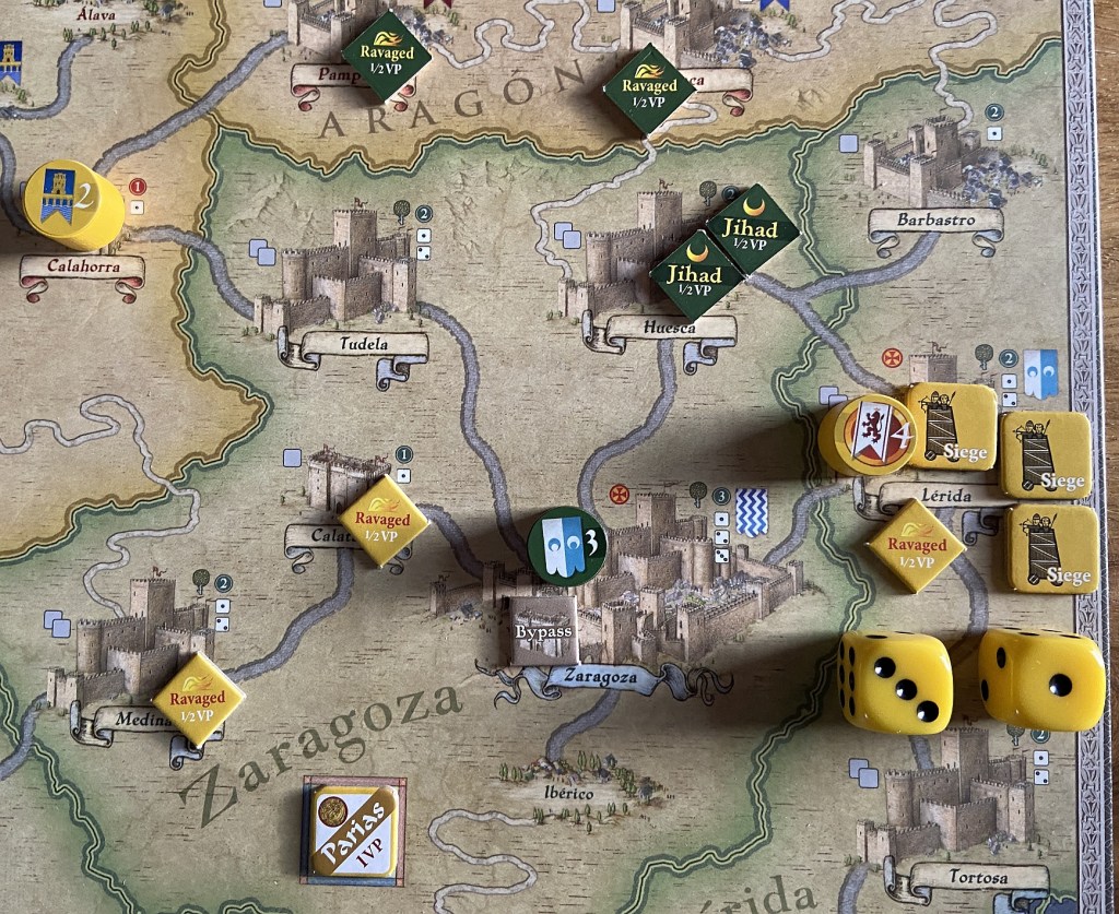 Alfonso is in a conquest mood. He finishes successfully the Lerida siege.