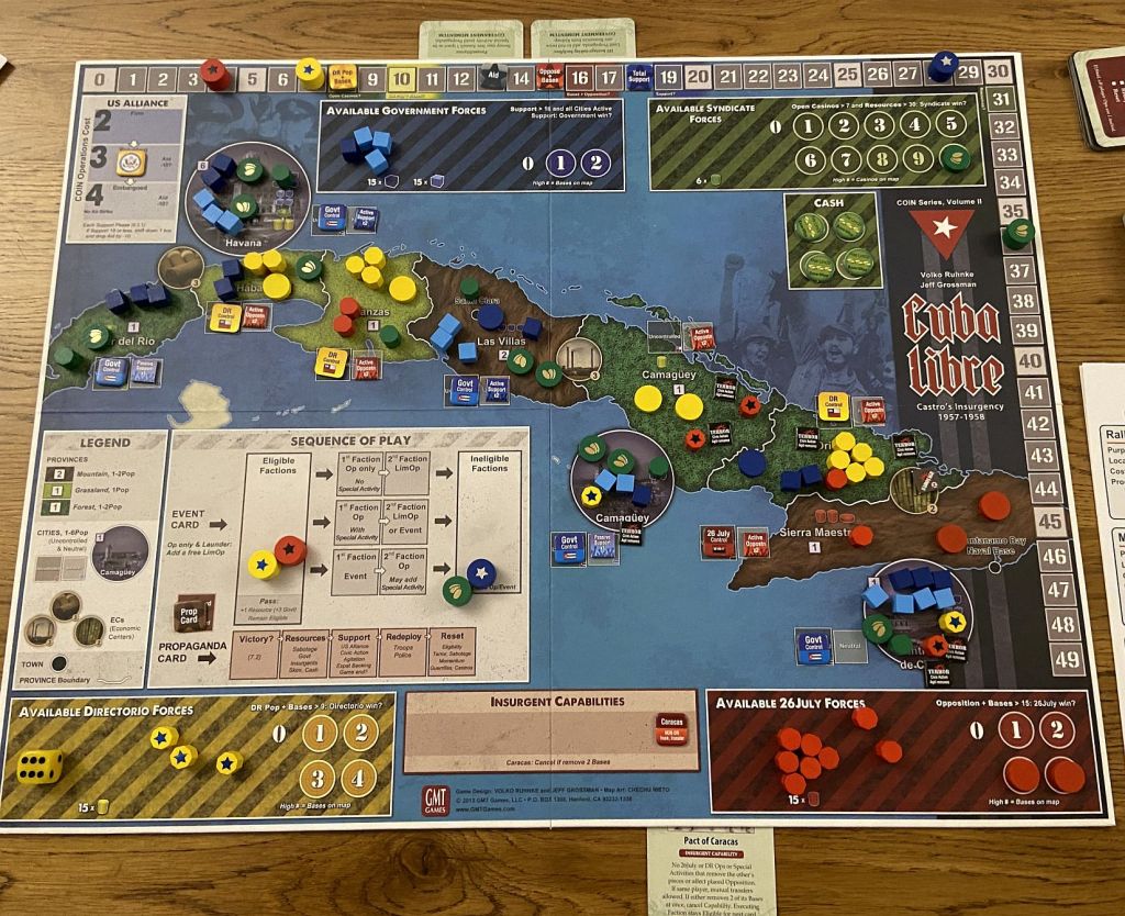 Sytuacja na mapie na koniec rozgrywki.