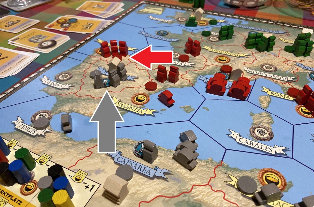 First (pretty thematic) tensions between Rome and Carthage over Spain.