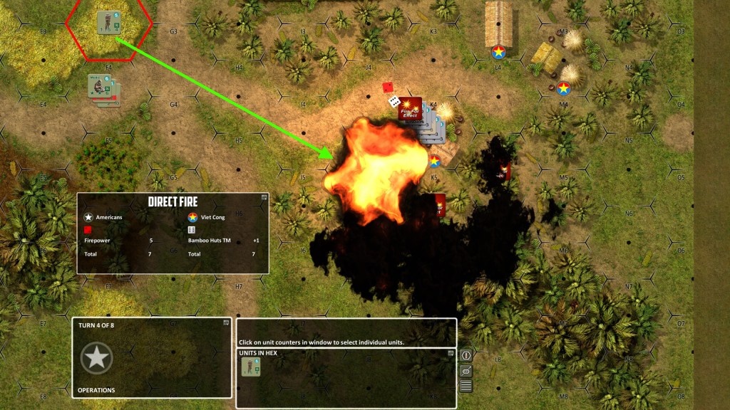 WOW! They managed to get to one of the "Event Chits" which resulted in artillery strike on my positions!