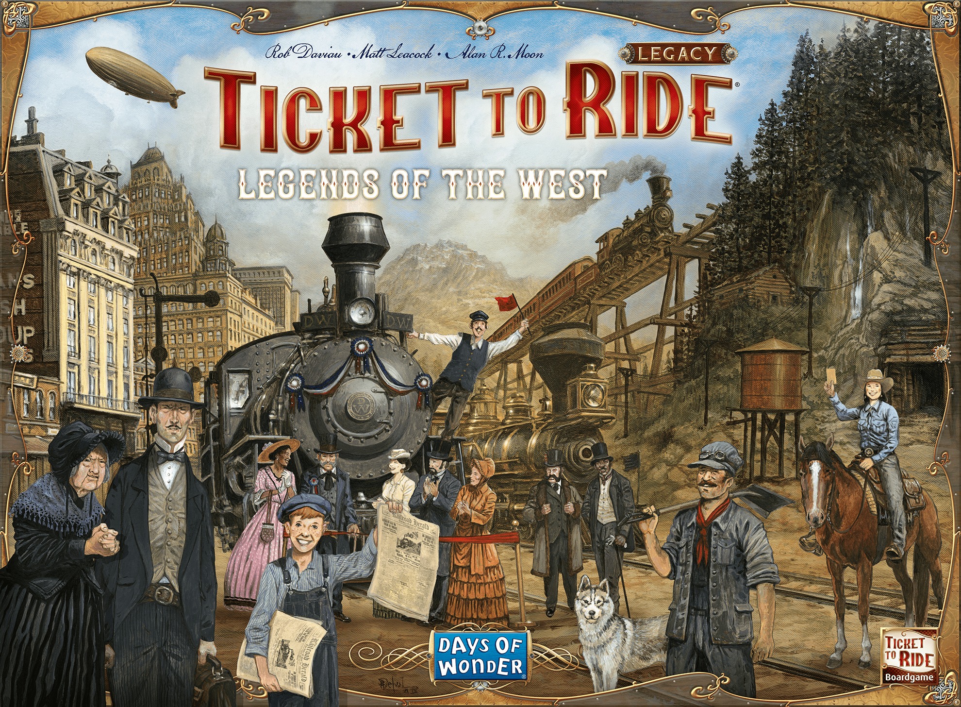 Ticket to Ride Legacy: Legends of the West – Full Campaign Report